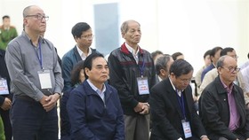 The defendants listen to the proposed sentences. (Source: VNA)