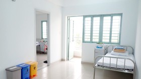 A isolation room in District 11 (Photo: SGGP)