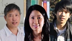 The three scientists winning Ta Quang Buu Awards 2020. (Photo: NGUOILAMBAO.VN)