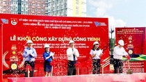 VNU–HCMC celebrates groundbreaking ceremony of youth space construction