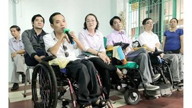 Ho Chi Minh City to raise spending on benefits for disabled people (Photo: SGGP)