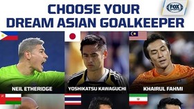 Vietnamese Dang Van Lam is in the FOX Sports Asia shortlist for best Asian goalkeepers. (Photo of FOX Sports facebook)