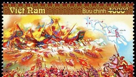 A stamp on the Bach Dang victory (Photo: VNA)