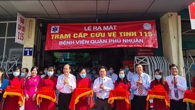 The new satellite medical 115 emergency center is inaugurated yesterday (Photo: SGGP)