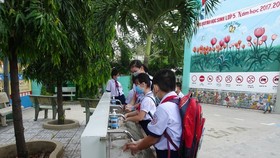 Good hygiene facilities in schools provide the basis of a healthy learning environment. (Photo: SGGP)