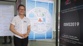 The 32-year-old female scientist is given the 2020 Young Research Prize ( Photo: SGGP)