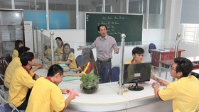 a lesson at a vocational education and training facility (Photo: SGGP)