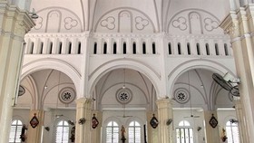 Located in central Chinatown in HCM City’s District 5, Cho Quan Church is the oldest church in the city. (Photo: VNA/VNS)