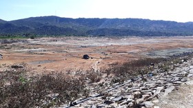 Many reservoirs in Ninh Thuan Province have been in shortage water during recent months