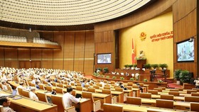 Legislators will deliberate the draft Law on Mediation and Dialogue at Court on May 25 morning as part of the ninth session of the 14th National Assembly. (Photo: VNA)