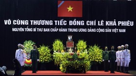 Services held abroad for late Party chief