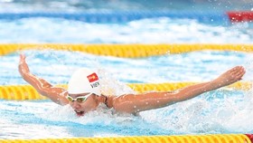 Vietnamese swimmer Nguyen Thi Anh Vien (Photo: Internet)