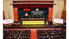 11th Congress of Ho Chi Minh City Party Organisation opens (Photo: SGGP/ Hoang Hung)