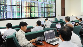 Nhà đầu tư theo dõi thay đổi giá cổ phiếu. Ảnh: ĐỨC THIỆN