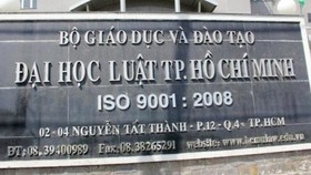Trường ĐH Luật TPHCM sử dụng phương án tuyển sinh mới