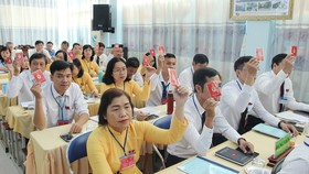 Đại hội cấp cơ sở đầu tiên tại huyện Nhà Bè thành công sau một ngày làm việc