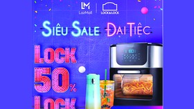 Mừng sinh nhật Lazada lần thứ 8 với đại tiệc sale từ Lock&Lock