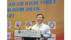 Ông Đỗ Quang Vinh, Chủ tịch Hội đồng Xổ số Kiến thiết Khu vực miền Nam, Tổng Giám đốc Công ty MTV Xổ sô Kiến thiết TPHCM