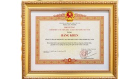 Chubb Life Việt Nam nhận bằng khen của Thủ tướng Chính phủ