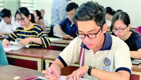 Thí sinh thi đánh giá năng lực tại ĐH Quốc gia TPHCM năm 2019