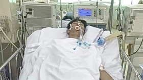 Em Nguyễn Phúc Khang (20 tuổi, sinh viên Trường Cao đẳng Nghề tỉnh Bình Thuận), trú tại xóm 3, thôn 1, xã Thuận Minh, huyện Hàm Thuận Bắc, tỉnh Bình Thuận, bị tai nạn giao thông, điều trị tại Bệnh viện Chợ Rẫy TPHCM