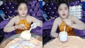 Livestream bán kem trộn trên mạng