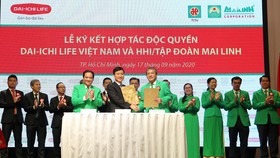 Dai-ichi Life Việt Nam và HHI/Tập đoàn Mai Linh ký kết Hợp tác độc quyền 15 năm