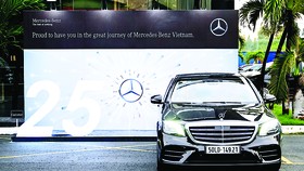 Mercedes-Benz đã có những cột mốc đáng nhớ tại Việt Nam trong 25 năm hoạt động