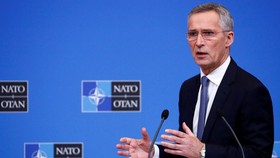 Tổng thư ký NATO Jens Stoltenberg. Ảnh: REUTERS