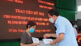 Sóc Trăng hỗ trợ người bán vé số dạo 60.000 đồng/ngày