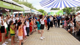 Ngày hội Thiếu nhi tham gia bảo vệ môi trường đã thu hút hàng ngàn thiếu nhi tham gia