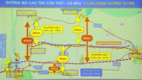 Đề xuất xây dựng cao tốc Cần Thơ - Cà Mau song song với quốc lộ Quản Lộ - Phụng Hiệp