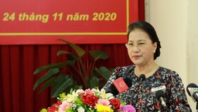 Chủ tịch Quốc hội Nguyễn Thị Kim Ngân trả lời ý kiến cử tri