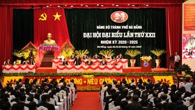 Sáng nay 21-10, Đại hội đại biểu Đảng bộ TP Đà Nẵng lần thứ XXII, nhiệm kỳ 2020-2025 chính thức khai mạc