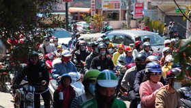 Đà Lạt đông nghẹt khách du xuân