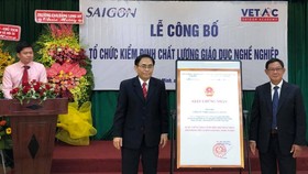 Thành lập Trung tâm Kiểm định chất lượng giáo dục nghề nghiệp lớn nhất phía Nam