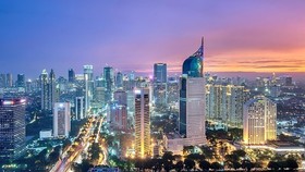 A corner of Indonesia's Jakarta capital (Source: Asialink)