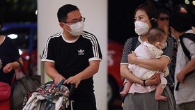 Guests at Shangri-La's Rasa Sentosa Resort & Spa. A person from China who is the first to test positive for the Wuhan virus in Singapore had stayed at the resort, said the Health Ministry. (Source: Strait Times)