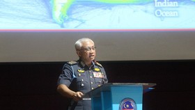 Chief of the Malaysian Armed Forces Haji Affendi Buang speaks at the Perwira Dialogue 2020 on February 24 (Photo: VNA)