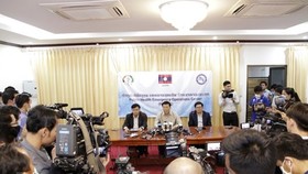 At the press conference (Photo: VNA)