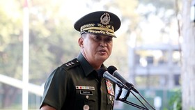 Chief of Staff of the Armed Forces of the Philippines Felimon Santos Jr (Photo: AFP)