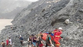 At the scene (Photo: Xinhua)