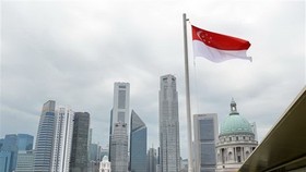 Singapore's economy contracted 13.2 percent year on year in the second quarter of 2020 (Photo: AFP/VNA)