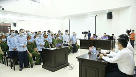 Defendants at the court (Source: VNA)