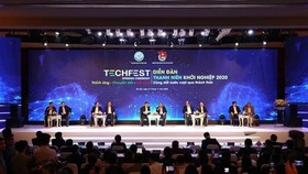 The Techfest Vietnam 2020 wraps up on November 29. (Photo: VNA)