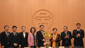Bí thư Thành ủy Hà Nội Vương Đình Huệ được bầu làm Trưởng đoàn ĐBQH Hà Nội. Ảnh: VGP.