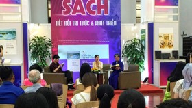 Giao lưu với tác giả Thái Kim Lan tại Thư viện Quốc gia Việt Nam nhân Ngày Sách Việt Nam 2019