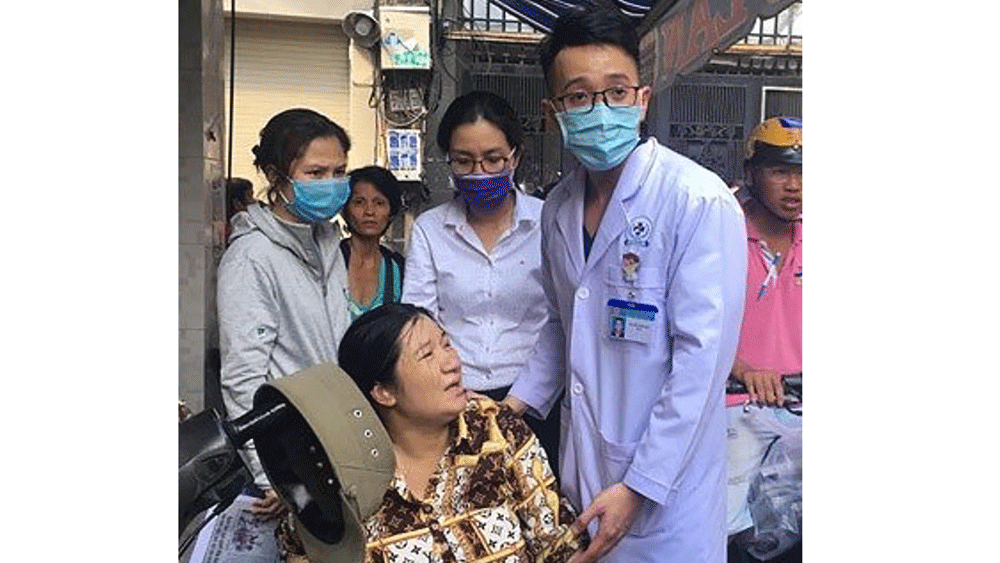 Tiếp sức gia đình học sinh bị nạn