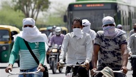 Đường phố ở New Delhi ngày 27/5 vừa qua. Ảnh: ANI/TTXVN