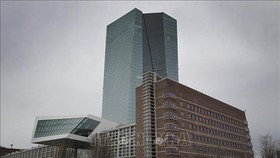 Trụ sở Ngân hàng Trung ương Châu Âu ECB tại Đức. Ảnh: AFP/TTXVN